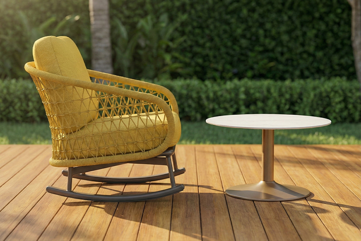 Ceramic Low Table Round / セラミックローテーブルラウンド - SP 5