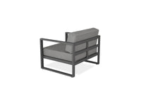雨に強いアルミ製屋外用ソファ SS12 2Pソファ グレー | ガーデンファニチャーNUPLACE