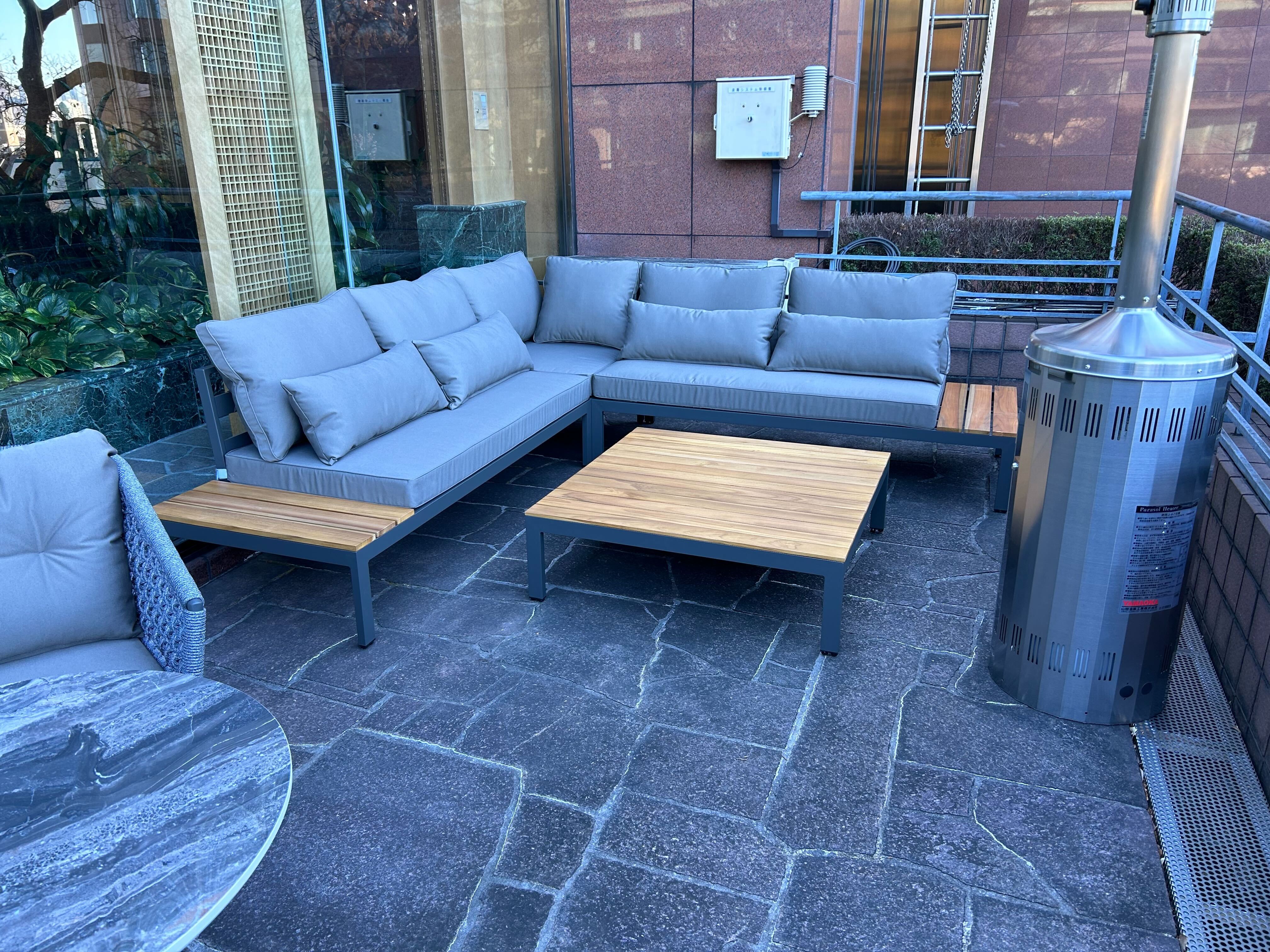 ガーデンファニチャー　ソファ　シングル SW01 1P ガーデンソファ / Garden Sofa – ガーデンファニチャーNU PLACE