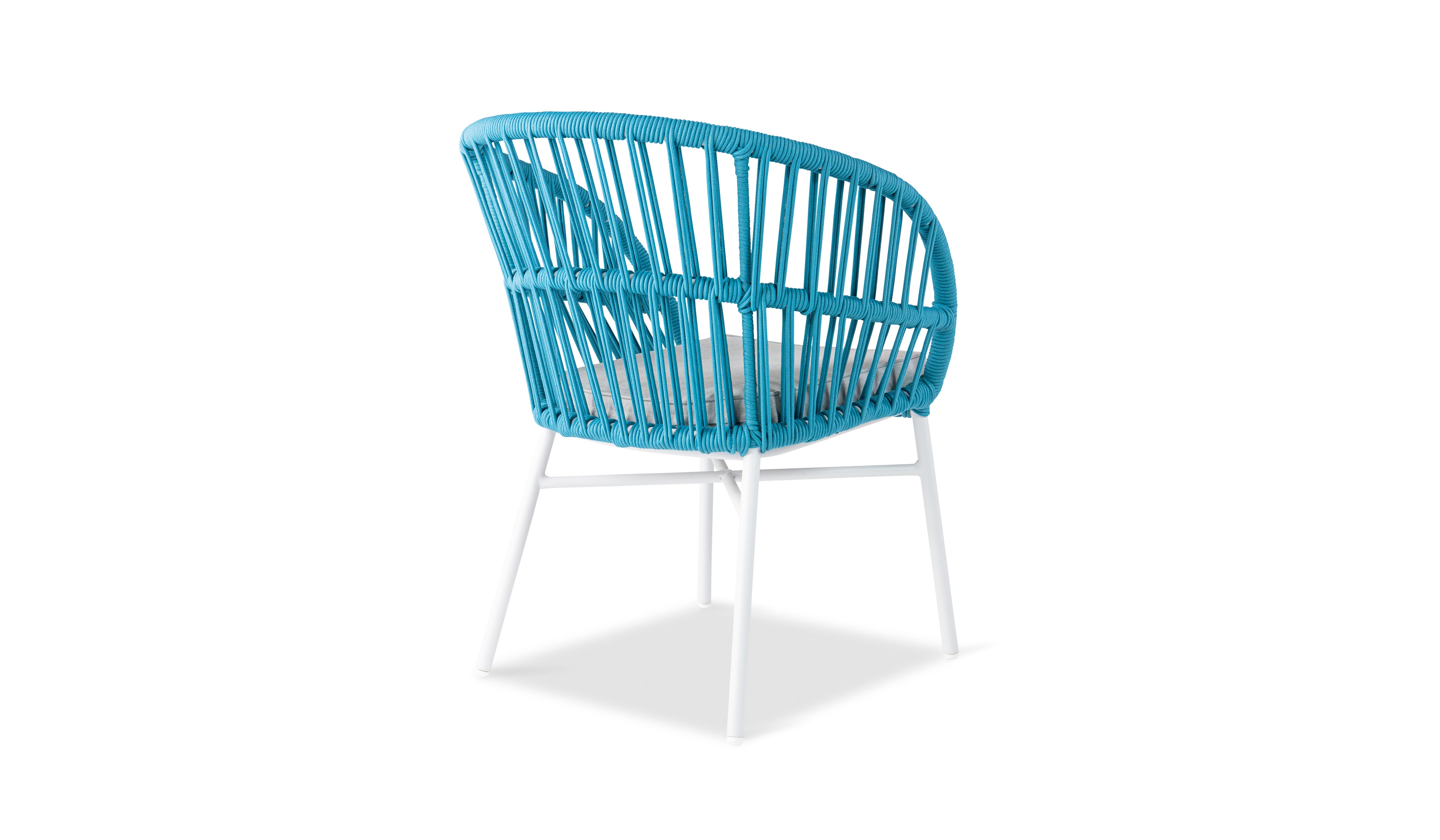 軽量なアルミ製屋外用椅子 CW20チェア ブルー | ガーデンファニチャーNUPLACE