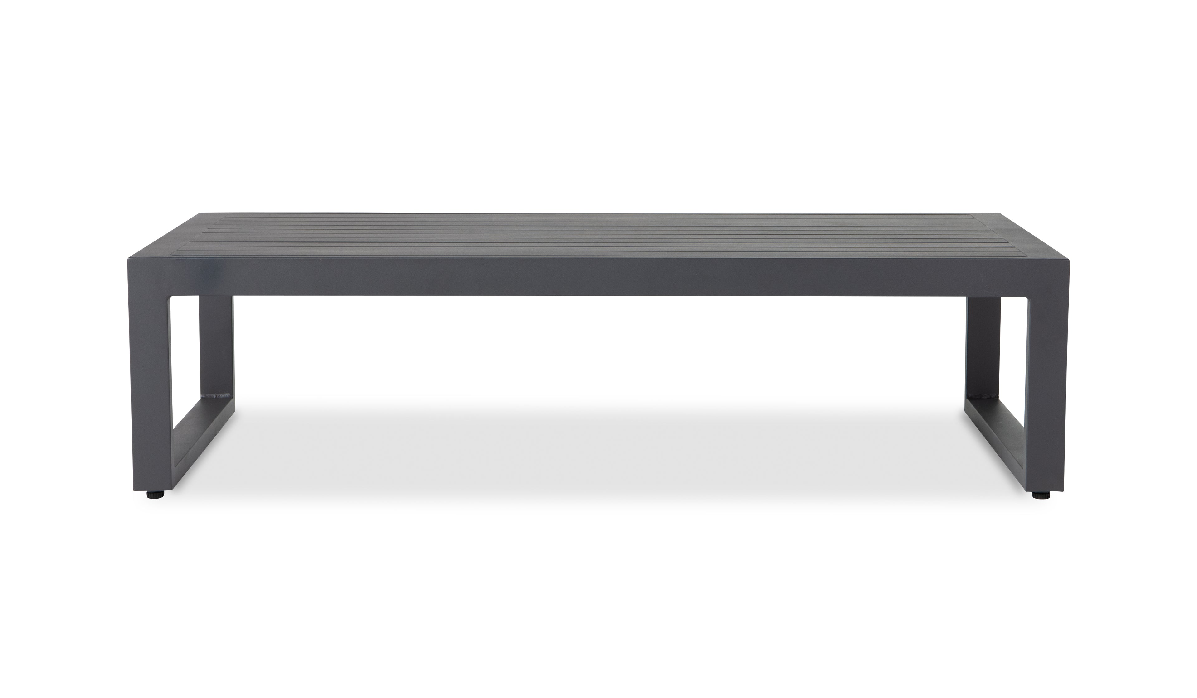 雨に強いアルミ製屋外用テーブル TS17ローテーブル グレー | ガーデンファニチャーNUPLACE