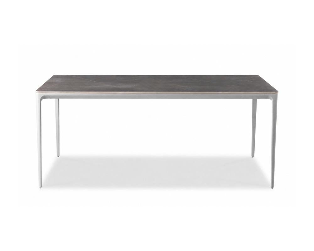 NTD Ceramic Dining Table（ストーングレー×ライトグレー）