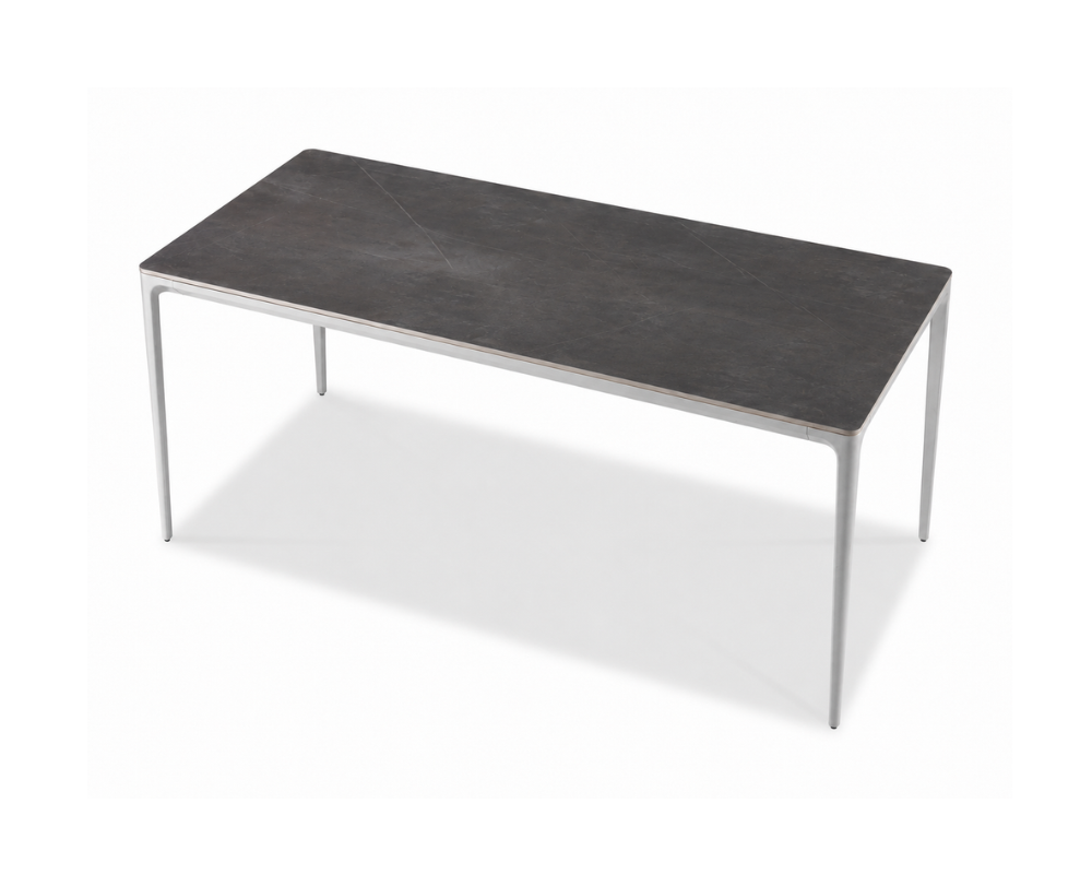 NTD Ceramic Dining Table（ストーングレー×ライトグレー）